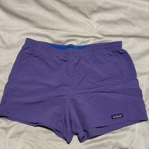 Patagonia Baggies Purple Shorts 5 Inch Inseam